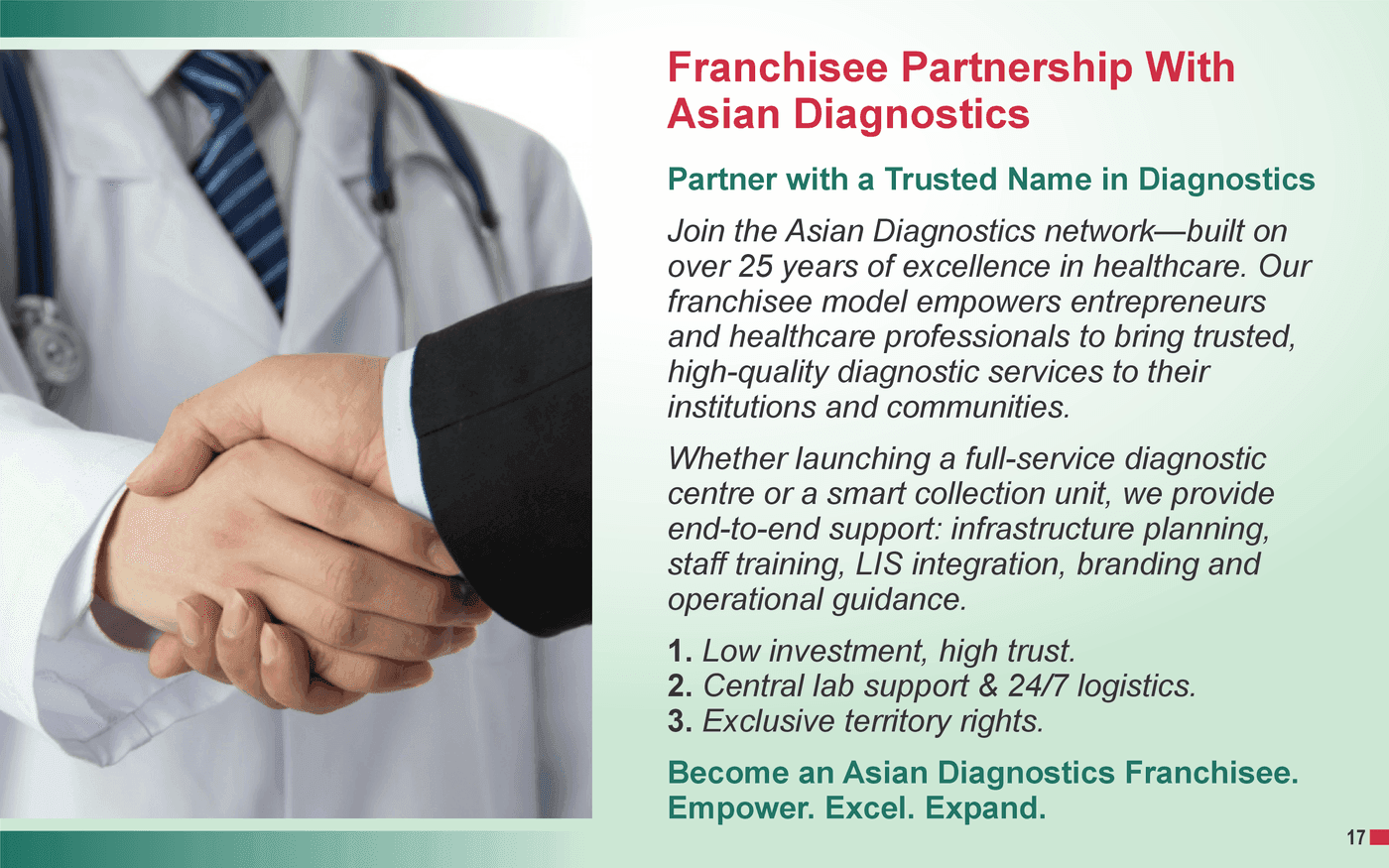 Asian Diagnostics presentation slide 17