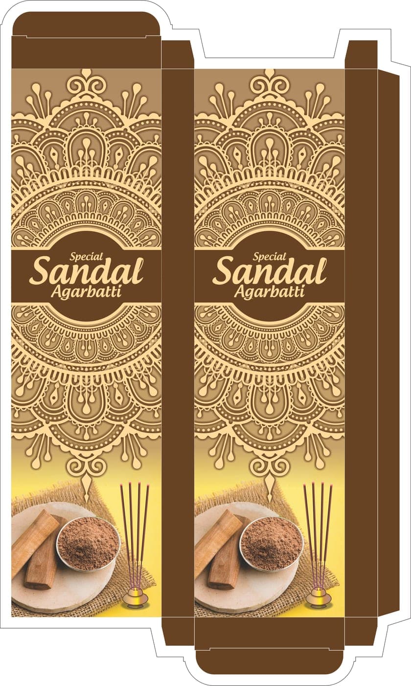 Special Sandal agarbatti packaging