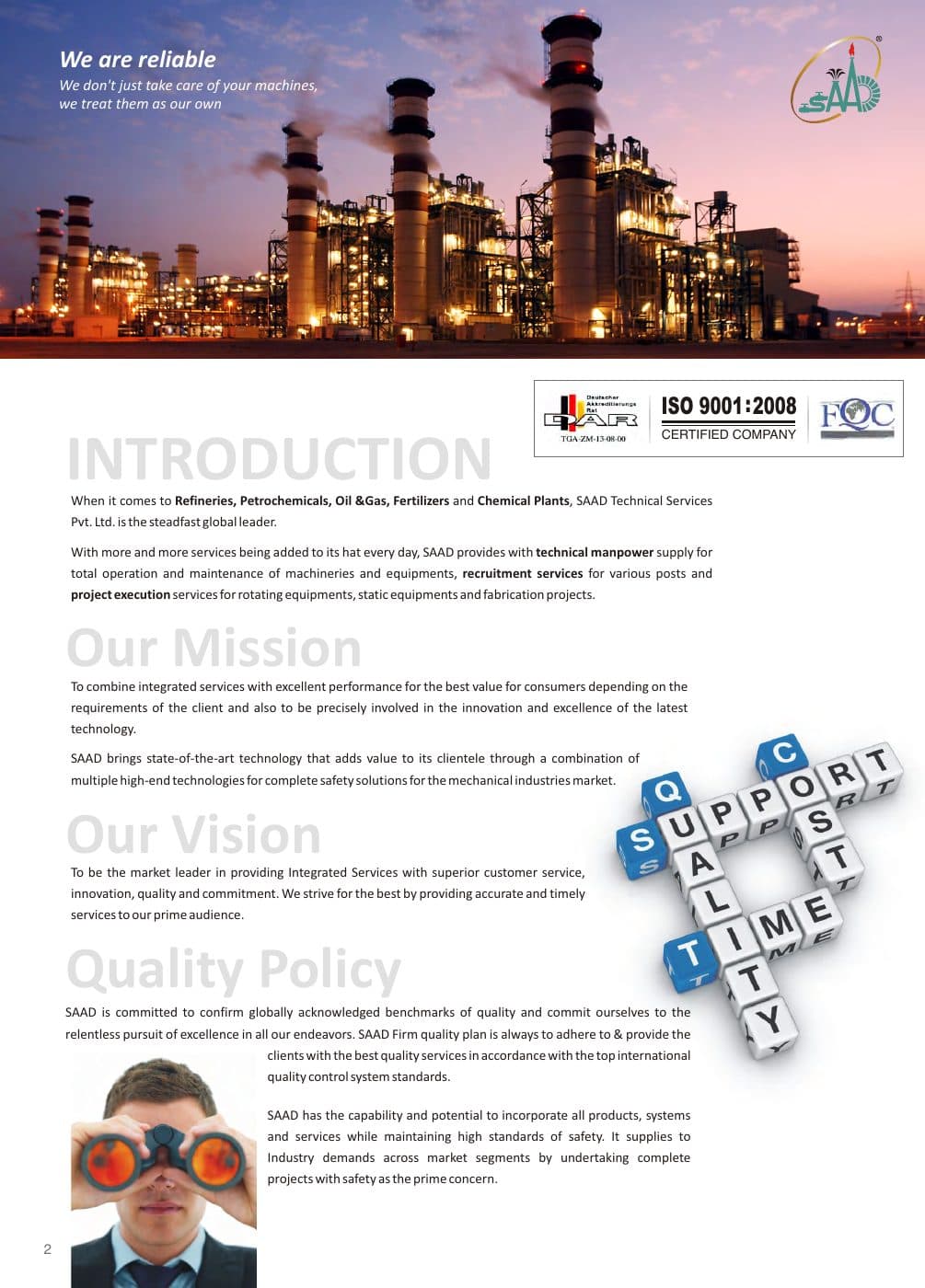 Manpower Link company profile page 2