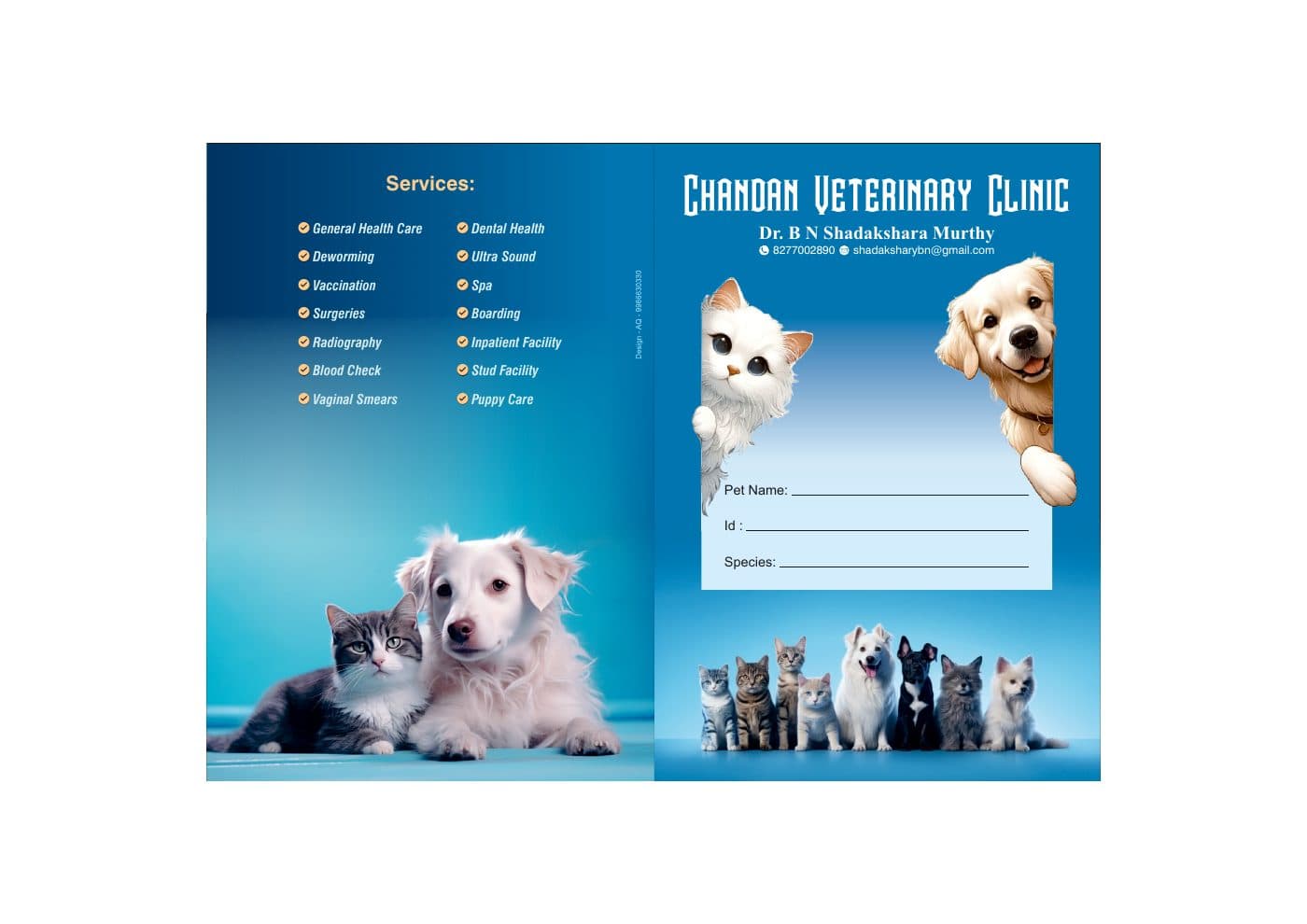 Chandan Veterinary Clinic communication artwork 1
