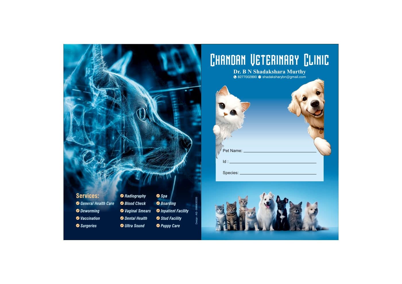 Chandan Veterinary Clinic communication artwork 3