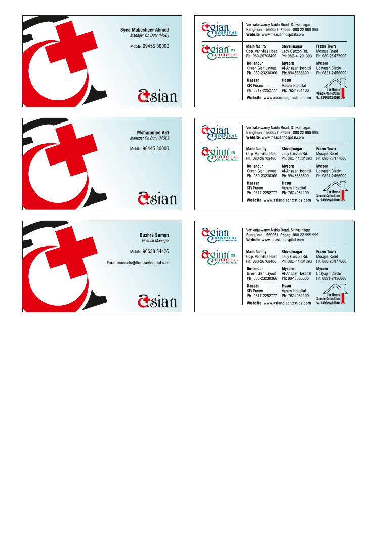 Asian healthcare stationery production sheet 2