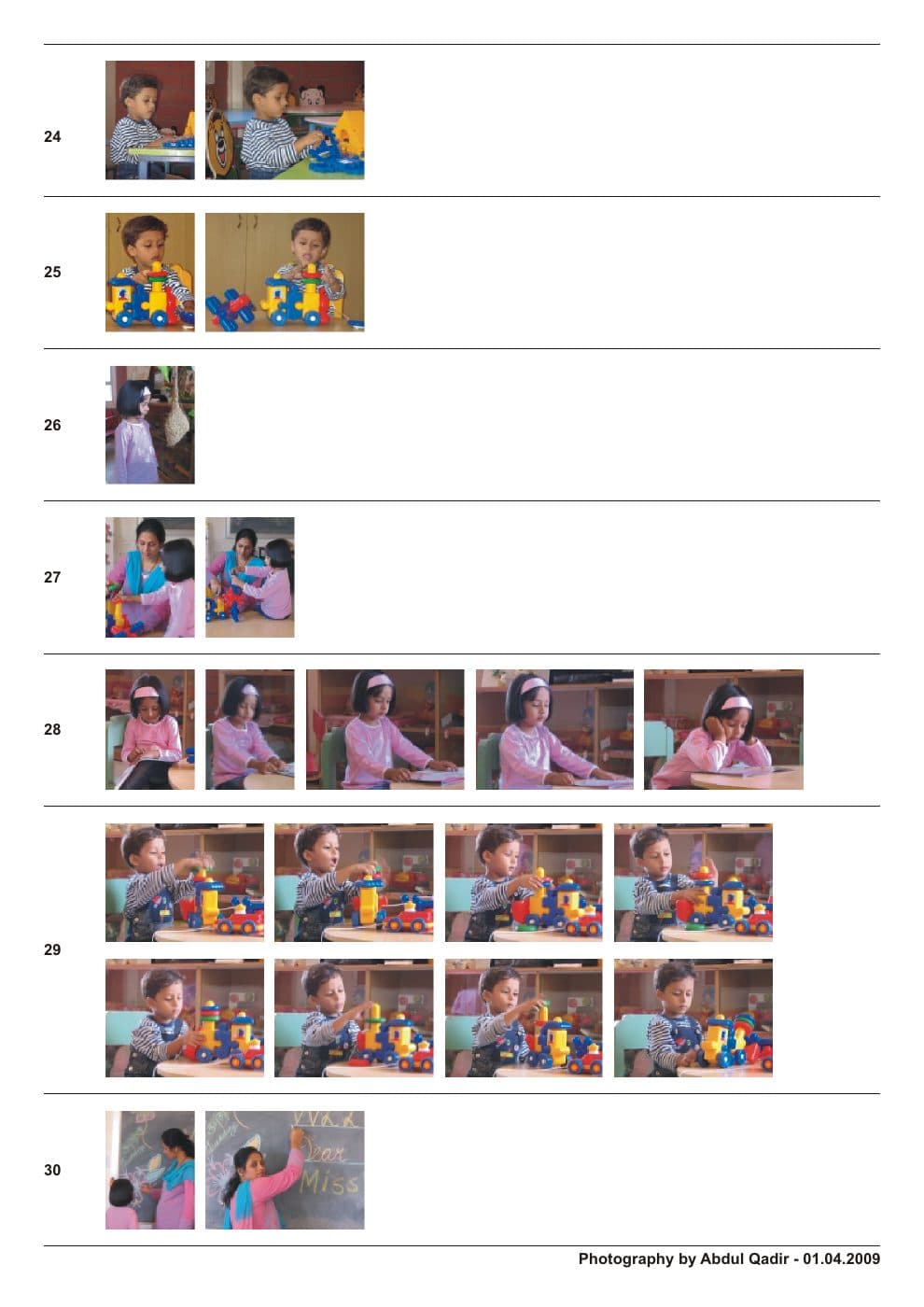 Commissioned photography portfolio sheet 4
