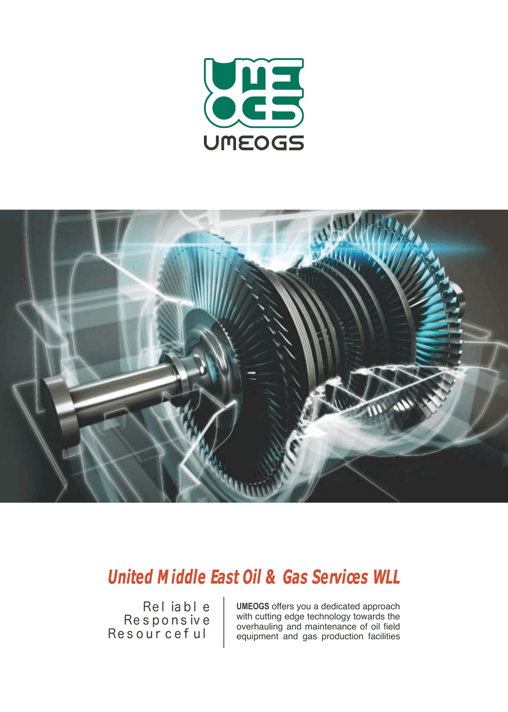 UMEOGS brochure cover design